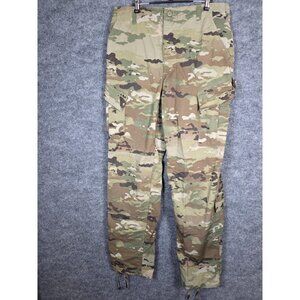 US Army ACU Pants Mens Medium Long Camo Cargo Ripstop BDU Tactical Military
